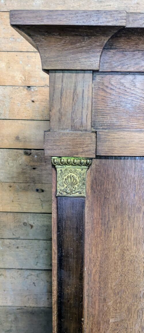 Kabinettschrank, Eiche massiv, um 1800 – Bild 2