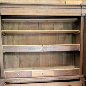 Kabinettschrank, Eiche massiv, um 1800 – Bild 5