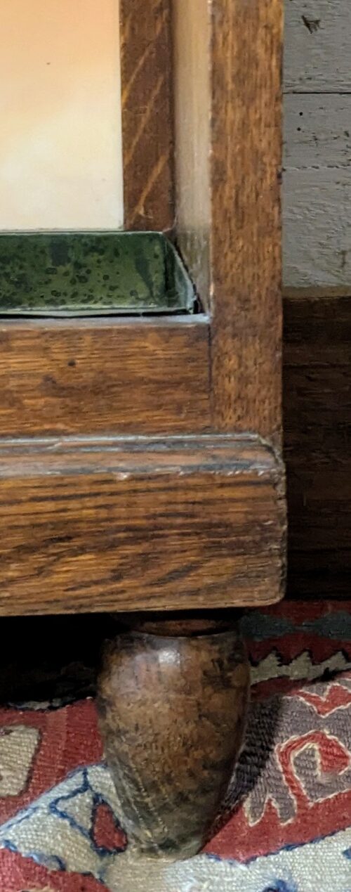 Eichengarderobe, Jugendstil, Intarsien – Bild 6