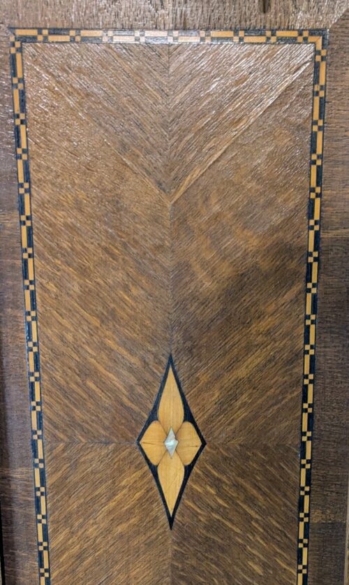 Eichengarderobe, Jugendstil, Intarsien – Bild 4