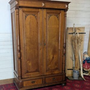 Eichenschrank, massiv, Gründerzeit